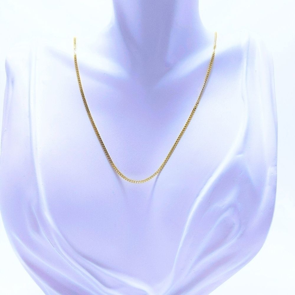 18" 925 Sterling Silver Cuban Chain